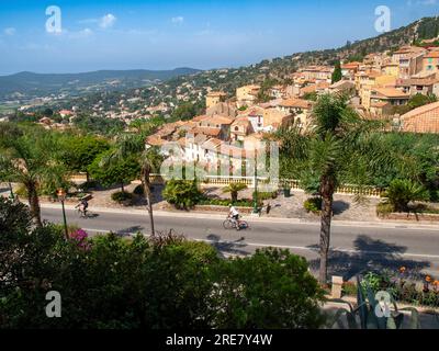 bormes les mimosas, landscape, france, provence Stock Photo