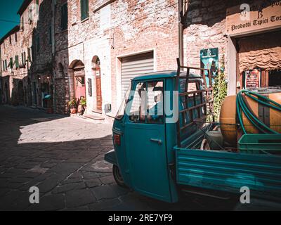 streets of volterra, italy, tuscany Stock Photo