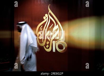 FILE A Qatari employee of Al Jazeera Arabic language TV news