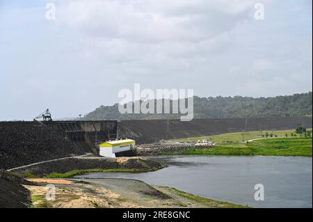 Afobaka dam, Suriname Stock Photo - Alamy