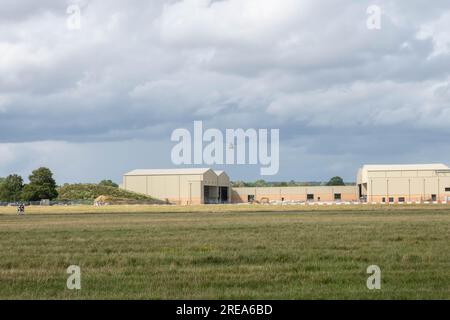 GLOUCESTERSHIRE, ENGLAND - 15 July 2023: Bell Boeing V-22 Osprey Stock Photo