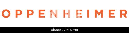 Oppenheimer Movie Logo. Vector Icon Stock Vector