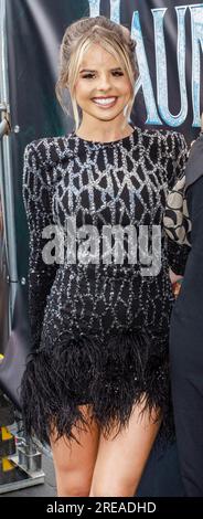 London, UK. Milli Jo Mcloughlin at the Haunted Mansion premiere