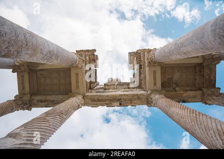 The common name of many ancient cities dedicated to the goddess Aphrodite. The most famous of cities called Aphrodisias. Karacasu - Aydın, TURKEY Stock Photo