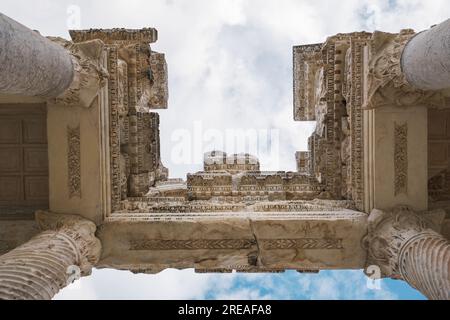 The common name of many ancient cities dedicated to the goddess Aphrodite. The most famous of cities called Aphrodisias. Karacasu - Aydın, TURKEY Stock Photo