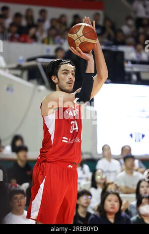 Japan's Hugh Watanabe During The Men's Basketball International ...