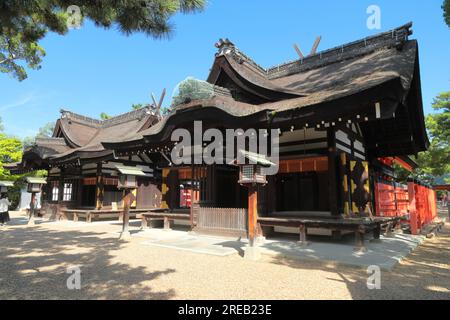 Sumiyoshi-taisha Shrine Stock Photo