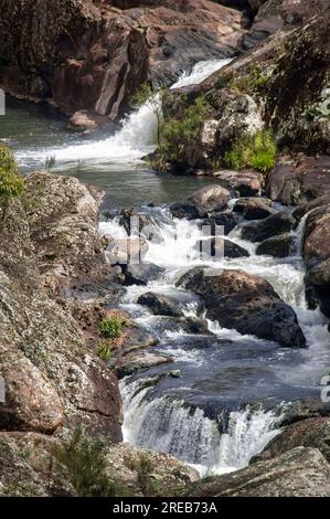 Little Millstream Falls, Ravenshoe, Australia. Stock Photo