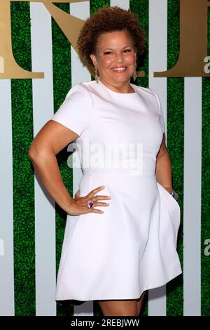 LOS ANGELES - JUN 24:  Debra Lee at the 2015 BET Awards Pre-Dinner at the Sunset Tower Hotel on June 24, 2015 in Los Angeles, CA Stock Photo