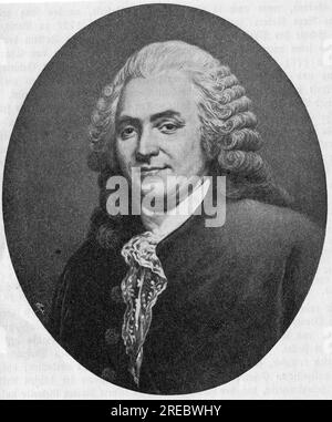 Turgot, Anne Robert Jacques, 10.5.1727 - 20.3.1781, French politician, ADDITIONAL-RIGHTS-CLEARANCE-INFO-NOT-AVAILABLE Stock Photo
