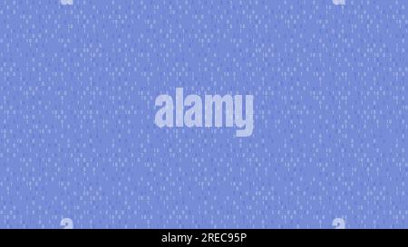 Computer data pattern. Binary code seamless vector background. Zero one algorithm blue tech texture. Stock Vector