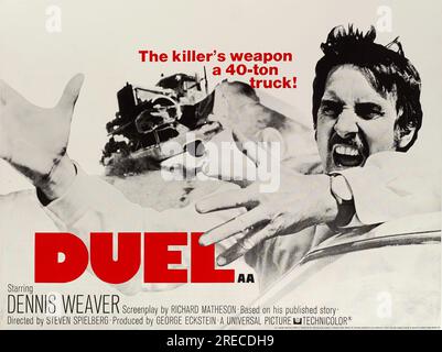 DUEL (1971), directed by STEVEN SPIELBERG. Credit: UNIVERSAL PICTURES / Album Stock Photo