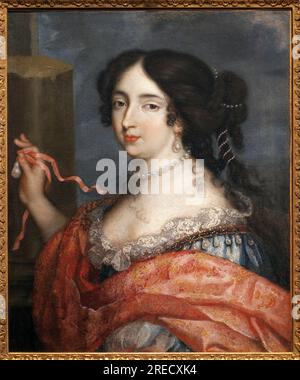 Francoise d'Aubigne (Madame de Maintenon, 1635-1719). Peinture de Pierre I Mignard, dit le Romain (1612-1695), huile sur toile, art francais, 17e siecle. Musee des Beaux Arts de Niort. Stock Photo