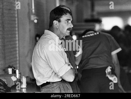 Germany, Hockenheim, 15/07/1992 Archive: 35-39-37 Formula 1 test drives at the Hockenheimring Photo: Nigel Mansell, Williams Renault [automated translation] Stock Photo