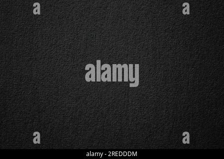 black paper texture, dark blank page background Stock Photo