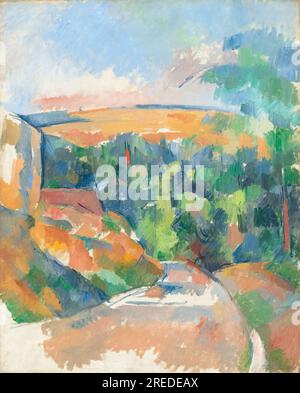 The Bend in the Road, Paul Cezanne, 1900-1906, National Gallery of Art ...