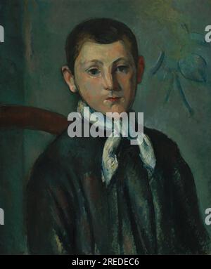 Title: Louis Guillaume Creator: Paul Cézanne Date: 1887 Dimensions: : 55.9 x 46.7 cm Medium: Oil on canvas Location: National Gallery of Art, Washington, D.C. Stock Photo