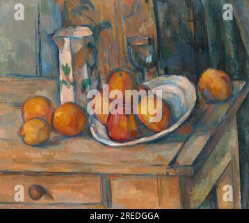 cezanne still life with milk jug and fruit