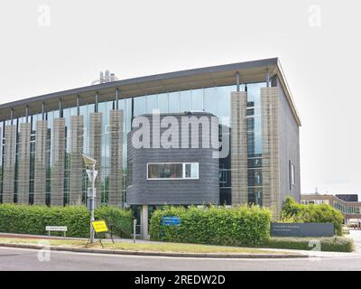 Physics of Medicine building, University of Cambridge, West Cambridge Site, England. Stock Photo