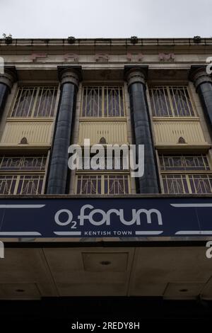 O2 Forum Kentish Town, built in 1934 as an Art Deco cinema, 2,300 ...