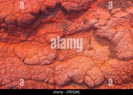 Colorful pattern in the rock. Natural background Stock Photo
