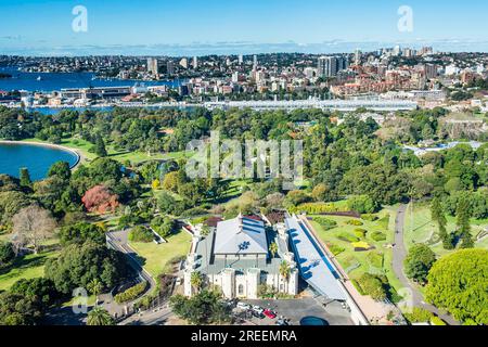 Sydney Conservatorium of Music, in the botanical gardens, Sydney, New South Wales, Australia Stock Photo