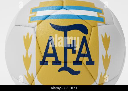 Argentina national football team formation Vector Image