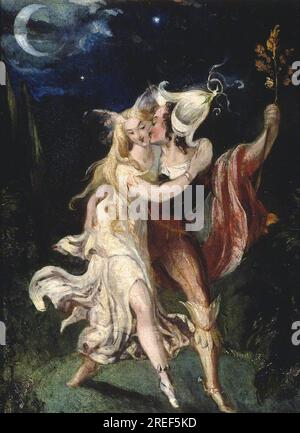 The Fairy Lovers 1 March 2016, 17:28:24 by Theodor von Holst Stock Photo