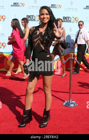 Cassie arriving at  the BET Awards 2009 at the Shrine Auditorium in Los Angeles, CA on June 28, 2009 ©2008 Kathy Hutchins / Hutchins Photo Stock Photo