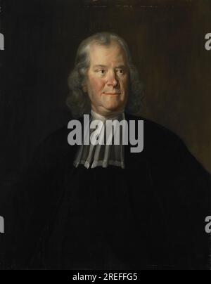 Portrait of the Physician Herman Boerhaave, Professor at the University of Leiden 1735 by Cornelis Troost Stock Photo