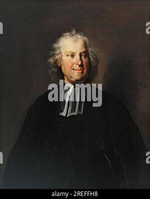 Herman Boerhaave (1668-1738) between 1735 and 1745 by Cornelis Troost Stock Photo