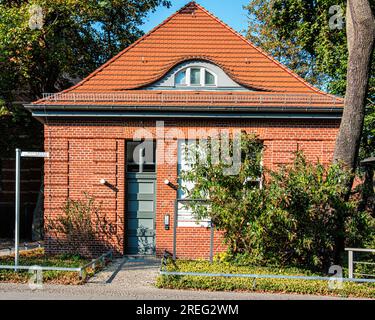 .Department of Social Neurocience building at the Charité Hospital Campus, Mitte, Berlin  The Charite is rated as the best in Germany Stock Photo