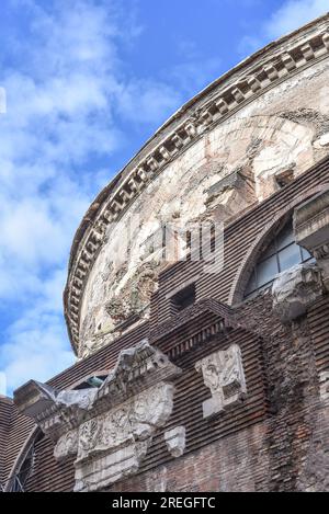 Rome, Italy - 26 Nov, 2022: The Pantheon , Piazza Della Rotonda, Rome, Italy Stock Photo