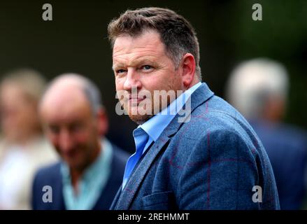 Syd Hosie during the QIPCO King George Weekend at Ascot Racecourse, Berkshire. Picture date: Friday July 28, 2023. Stock Photo