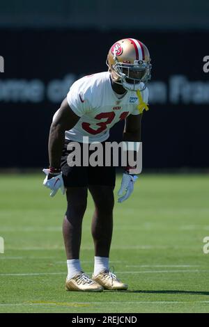 San Francisco 49ers safety Tashaun Gipson Sr. (31) during an NFL football  game against the Los Angeles Rams in Santa Clara, Calif., Monday, Oct. 3,  2022. (AP Photo/Jed Jacobsohn Stock Photo - Alamy