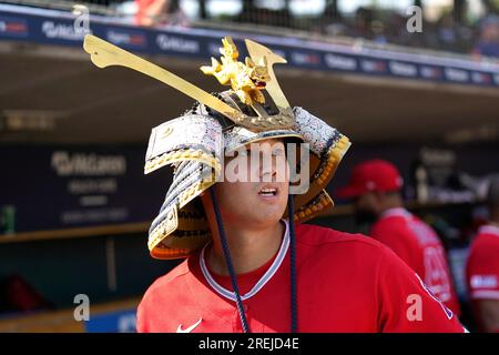 【Shohei Otani inspired】SAMURAI ARMOR Price down ! Shohei Ohtani SAMURAI helmet (Not wearable/for