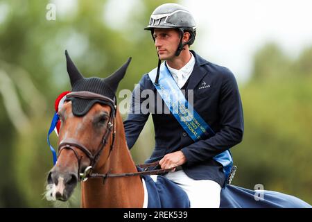 Germany s Richard Vogel on EVERMET after winning the The Agria