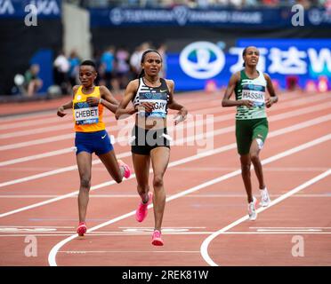 Beatrice Chebet Of Kenya, Gudaf Tsegay Of Ethiopia And Sifan Hassan Of ...