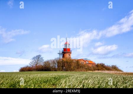 Bastorf Lighthouse Baltic Sea Stock Photo