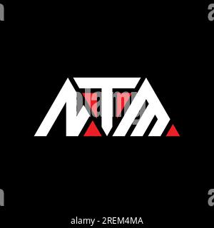 NTM Logo. NTM Letter. NTM Letter Logo Design. Initials NTM Logo