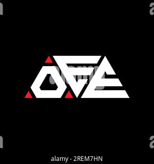 OEE triangle letter logo design with triangle shape. OEE triangle logo ...