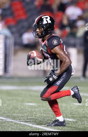 Hamilton Tiger-Cats defensive back Courtney Stephen (22) celebrates his ...