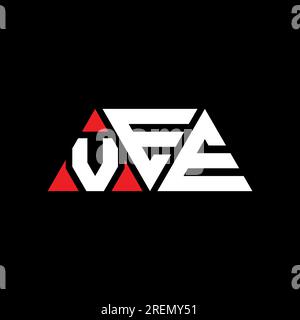 Vee Font Design VEE triangle letter logo design with triangle shape. VEE triangle logo ...
