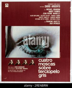 FOUR FLIES ON GREY VELVET (1971) -Original title: QUATTRO MOSCHE DI VELLUTO GRIGIO-, directed by DARIO ARGENTO. Stock Photo