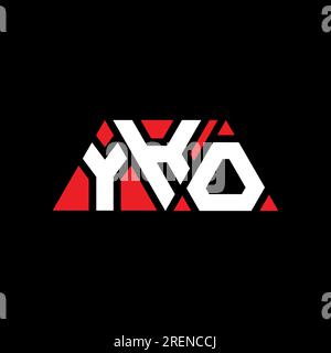 YK, YK logo, YK letter, YK triangle, YK triangular, YK gaming  logo, YK vector, YK font, YK logo design, YK monogram, YK technology logo, YK symbol, Y Stock Vector