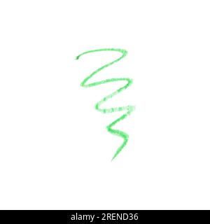 The texture of pencil and chalk in different shapes. set . Hand drawn. Green, yellow, blue, Vector illustration Stock Vector