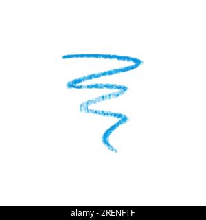The texture of pencil and chalk in different shapes. set . Hand drawn. Green, yellow, blue, Vector illustration Stock Vector