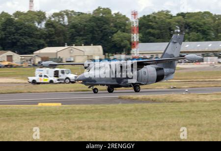 Let L-410UVP-E, Slovenian Air Force, arrives at the Royal International Air Tattoo 2023 Stock Photo