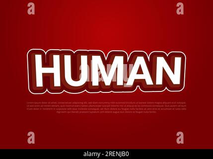 Crunchy text effect template with 3d bold style use for logo Pro Vector Stock Vector