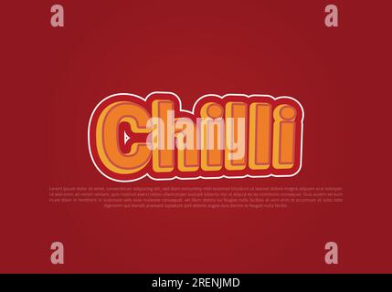 Crunchy text effect template with 3d bold style use for logo Pro Vector Stock Vector